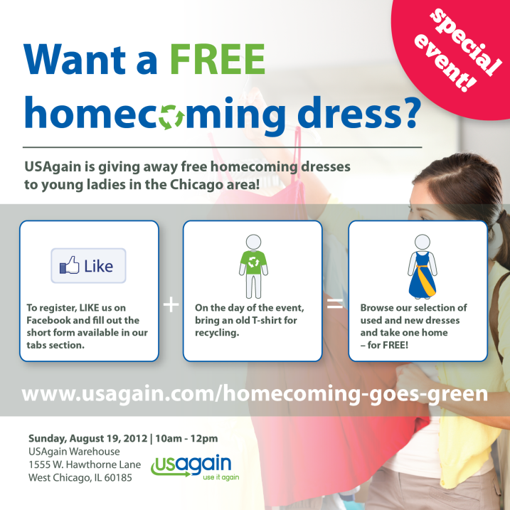 Homecoming goes green at dress giveaway event